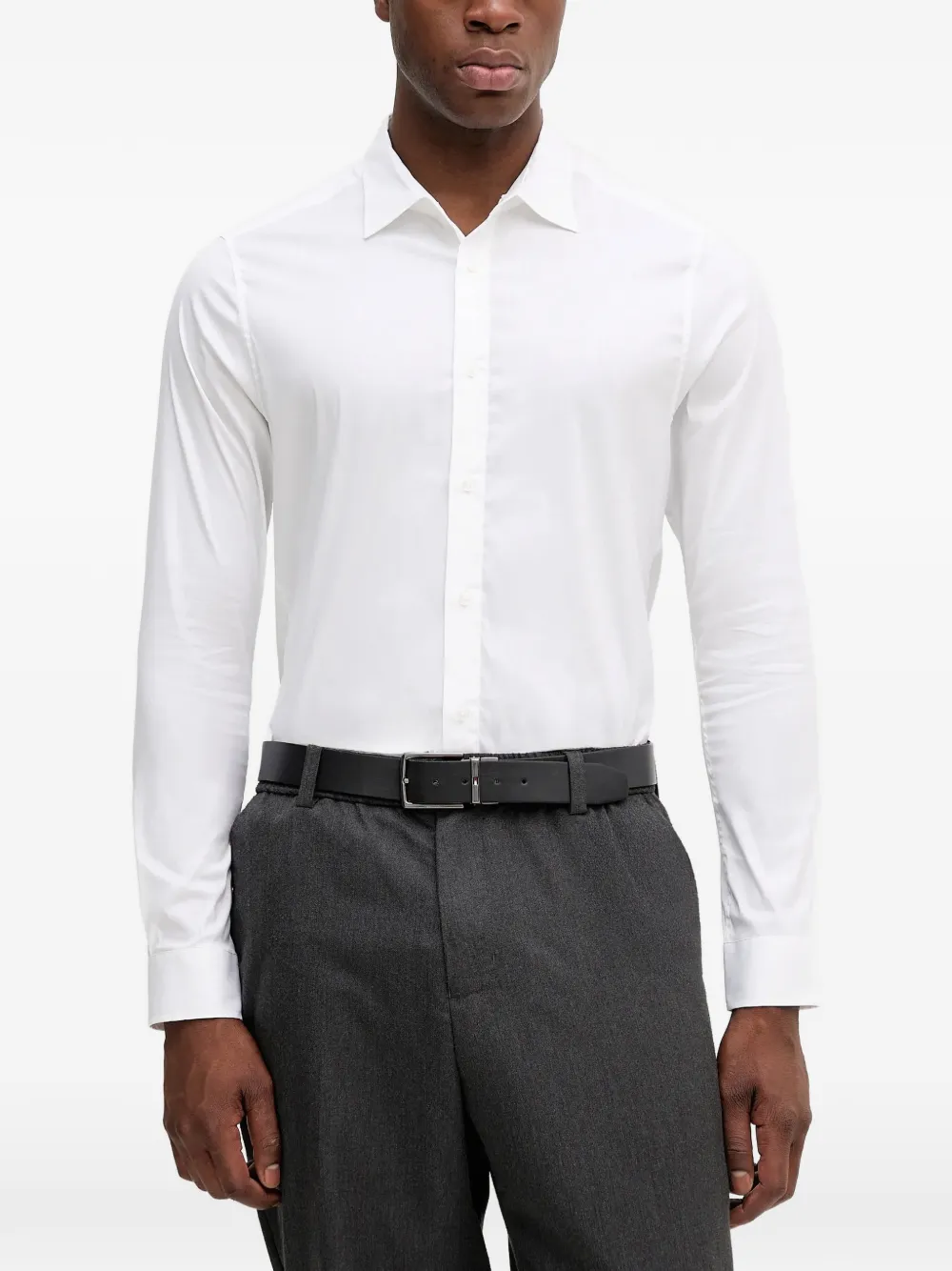 

Рубашка с длинными рукавами на пуговицах Mos Mosh, белый