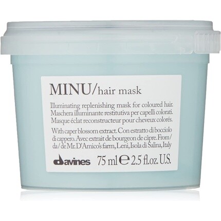 

Маска для волос Davines Minu Travel, размер 75 мл