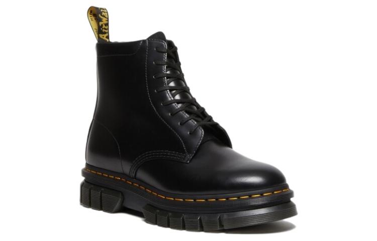 Мужские ботинки челси Dr. Martens Rikard из гладкой кожи на платформе, черный — фото 2
