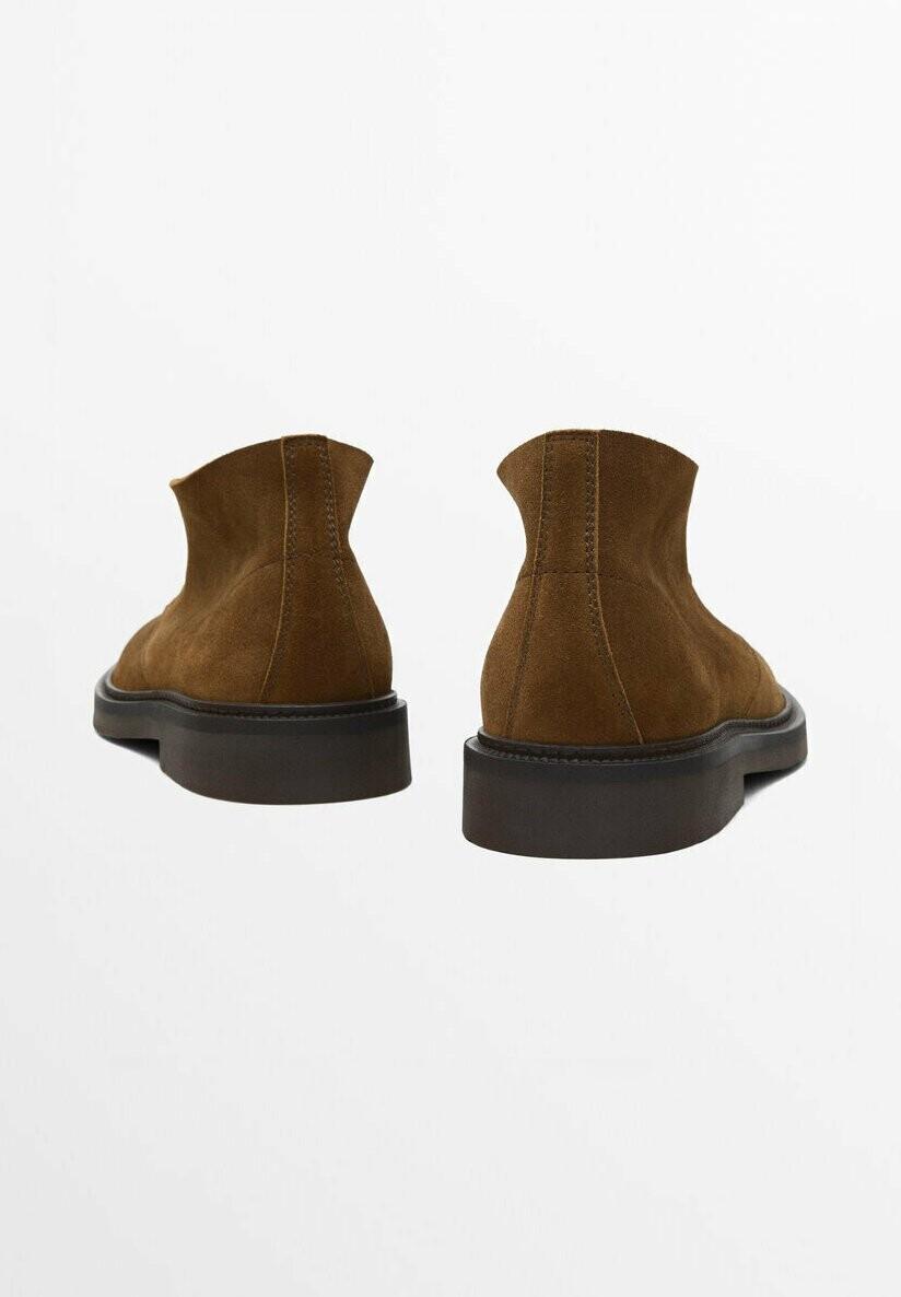 

Ботильоны на шнуровке Massimo Dutti, темно-коричневый