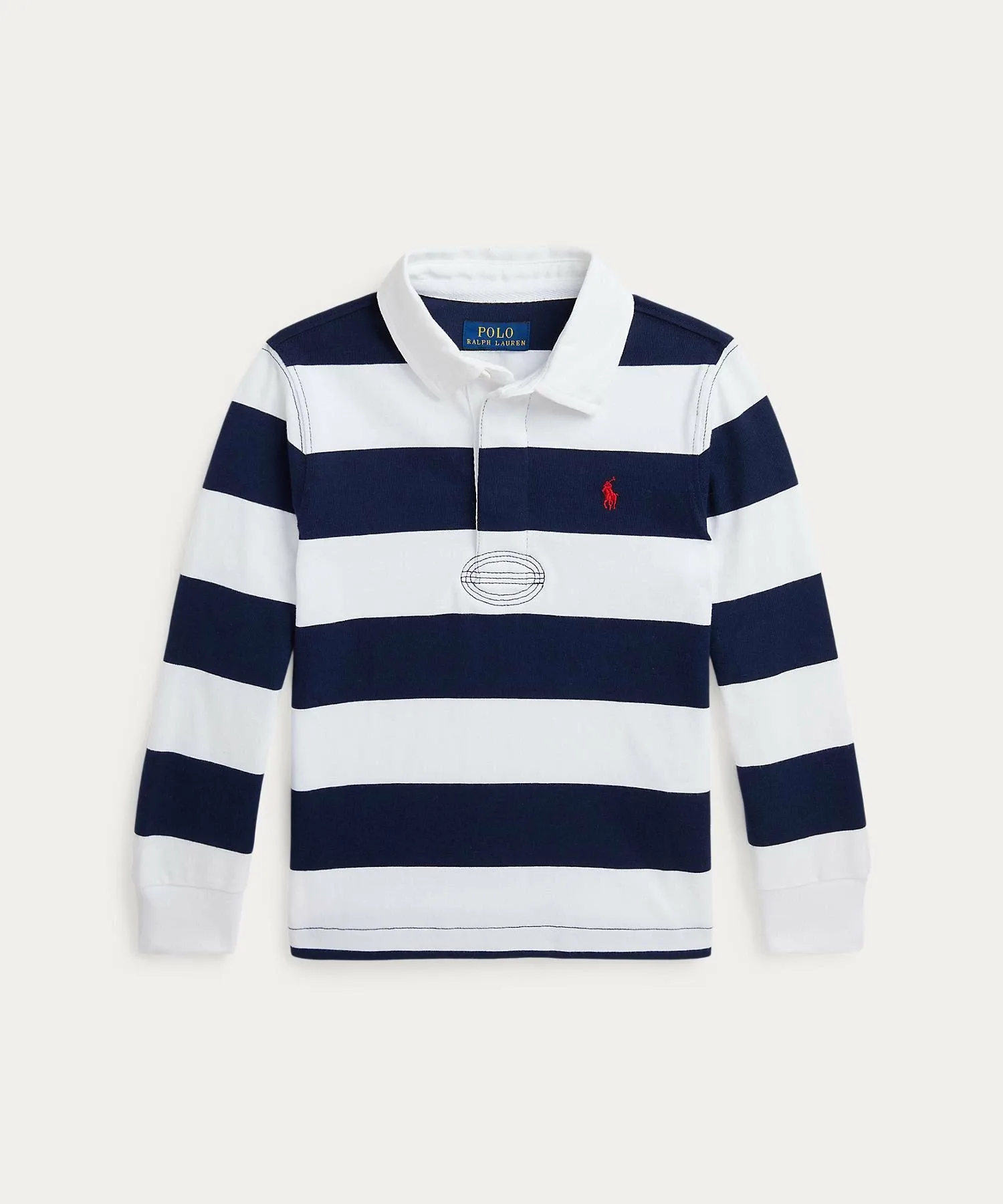 (Для мальчиков 2-7 лет) Знаменитая регбийная футболка Polo Ralph Lauren, 400 Blue