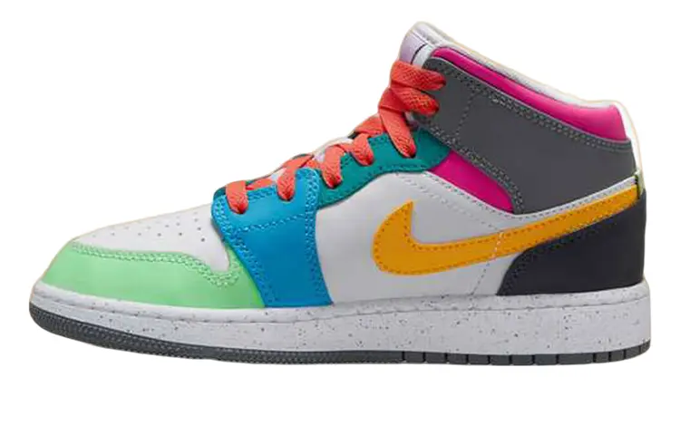 

Кроссовки Air Jordan 1 Mid SE GS 'Multi-Color'