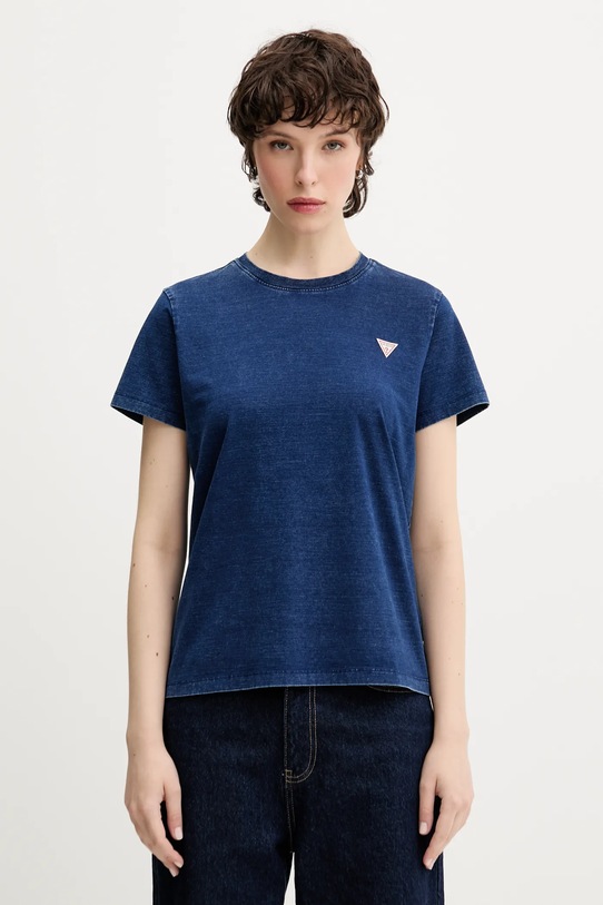 

Футболка Guess Jeans, темно-синий