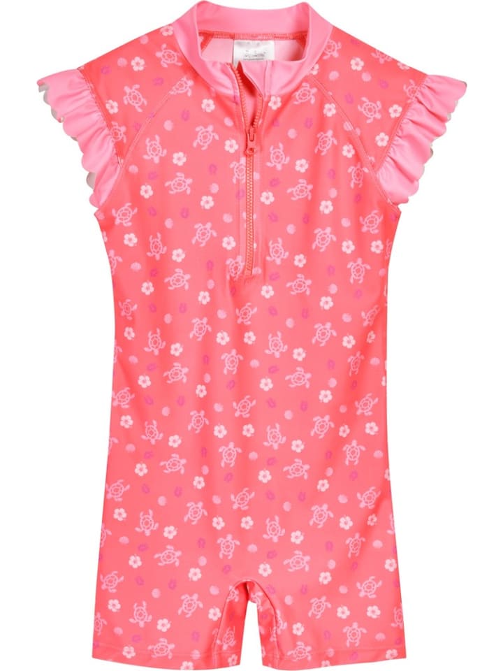 

Купальник UV-Schutz Einteiler Hawaii Playshoes, красный