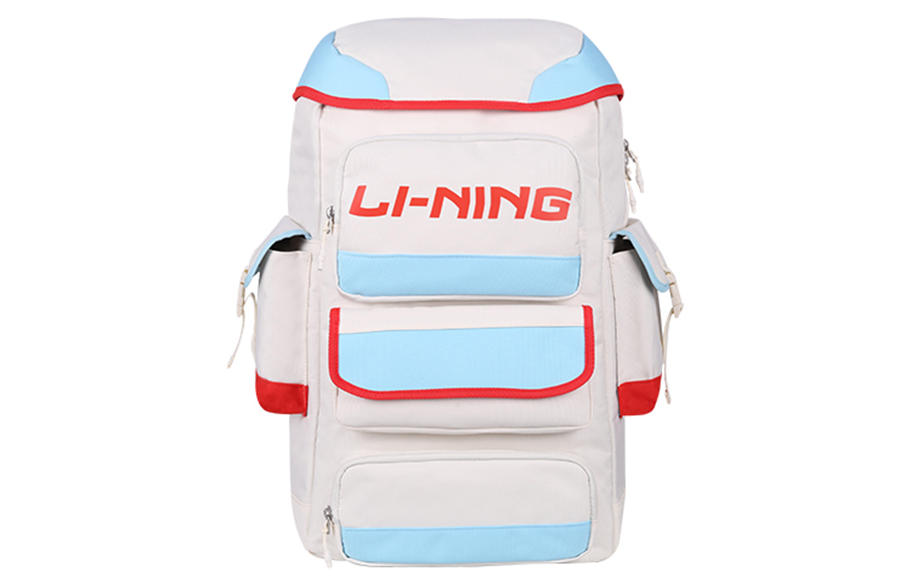 

Детская сумка из полиэстера обычная молочно-белая красная LINING YOUNG