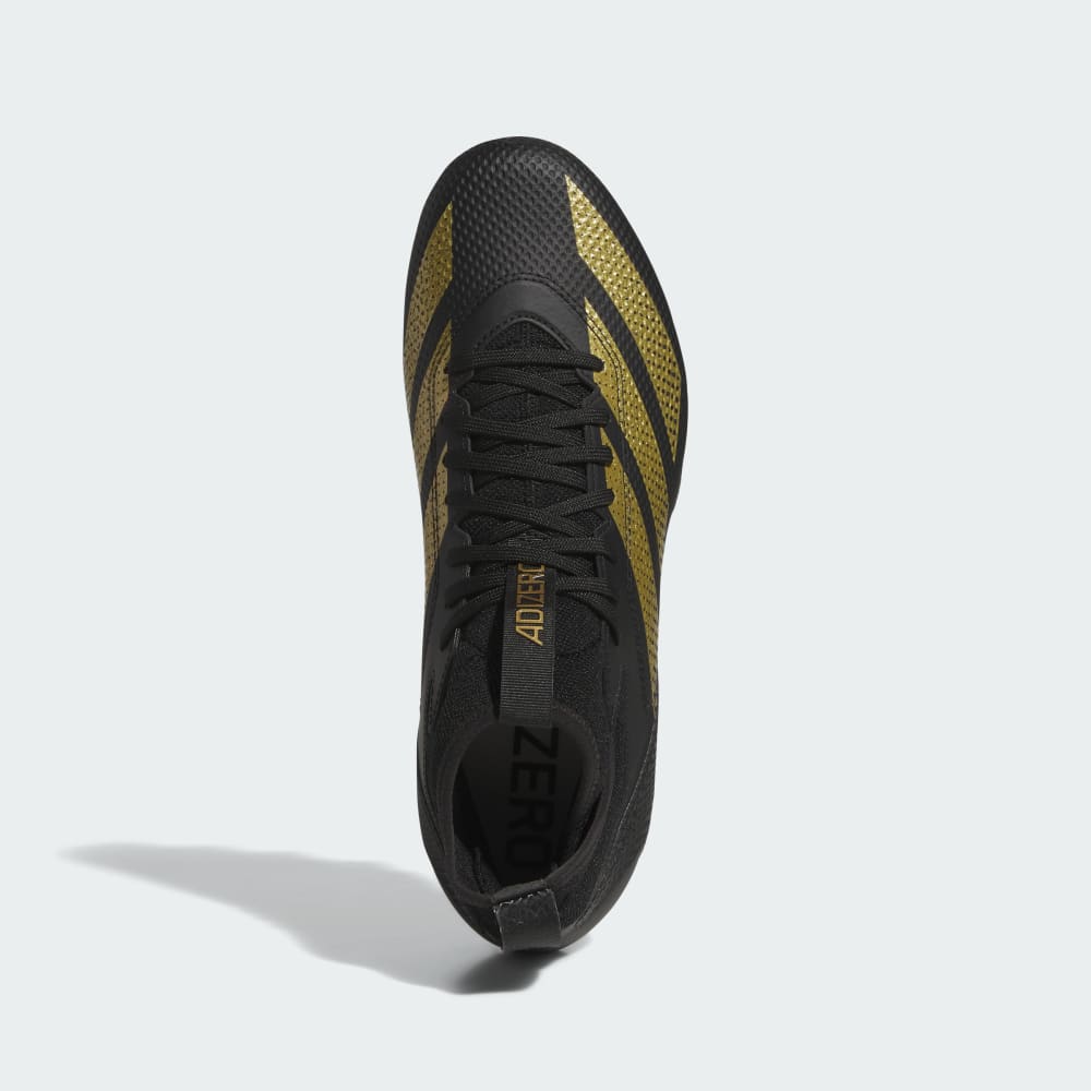 Бутсы Adidas Adizero Impact Football Cleats, цвет Core Black/Gold Metallic/Core Black — фото 2