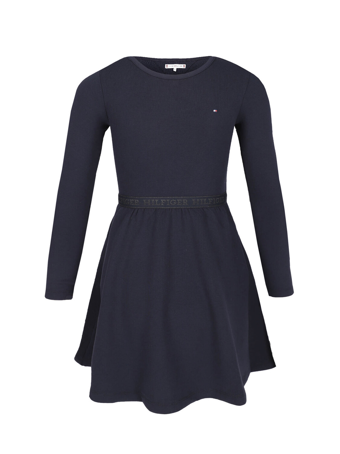 

Платье hilfiger vestito con cintura da ragazza Tommy, синий