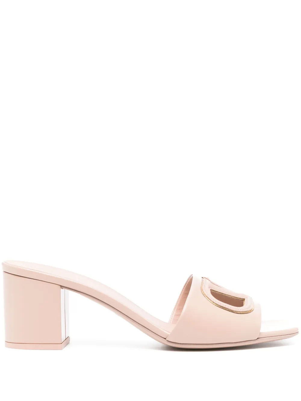 Мюли с логотипом VLogo Signature VALENTINO GARAVANI, нейтральный