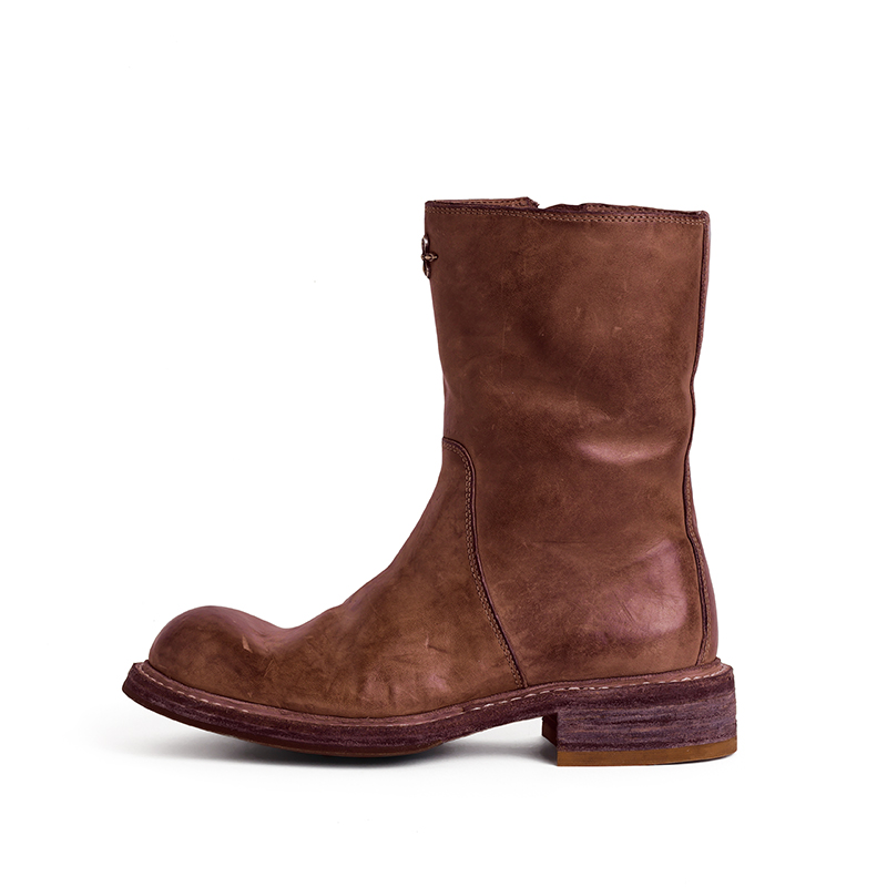 SMFK Ботинки женские Wilderness Brown на каблуке 3,5 см, цвет Wilderness Brown