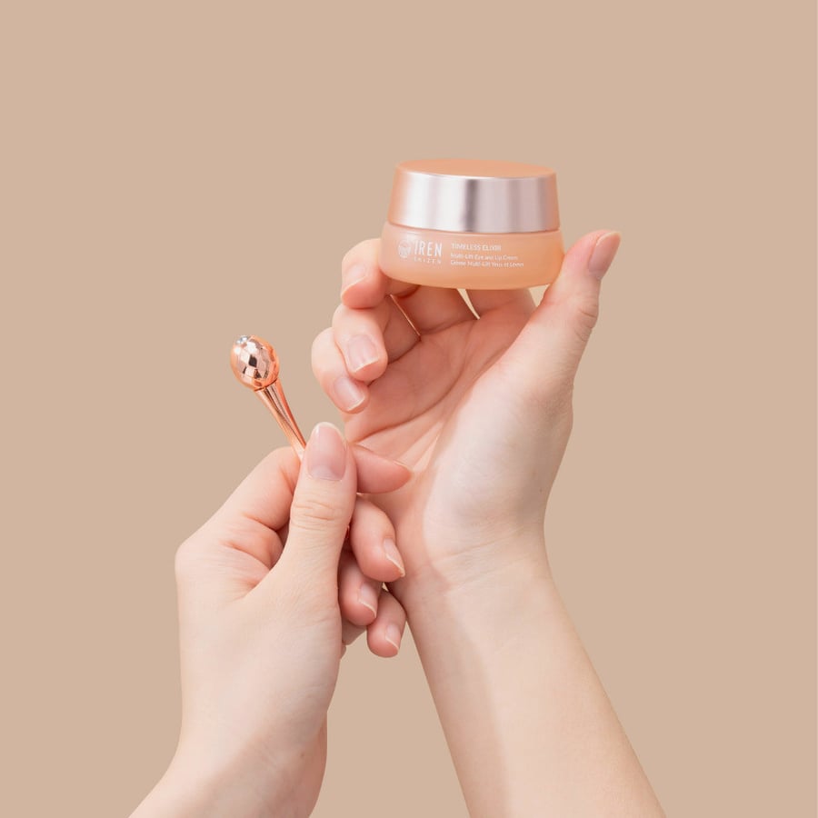 Крем для подтяжки кожи вокруг глаз и губ - Iren Shizen TIMELESS ELIXIR Multi-Lift крем для кожи вокруг глаз и губ — фото 2