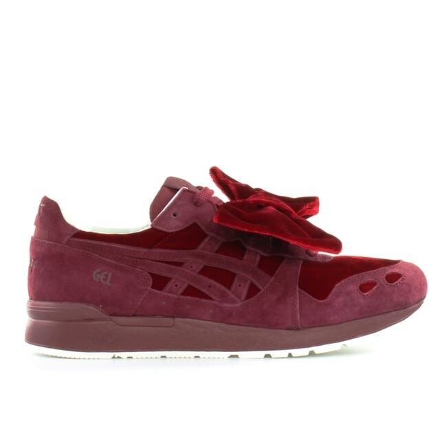 Женские бордовые кроссовки Gel Lyte Asics, красный