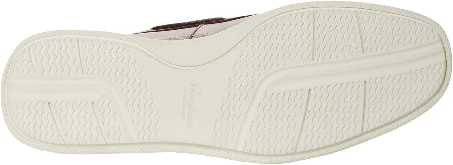Мужские мокасины Florsheim Atlantic с мясной отделкой, коньячный — фото 3