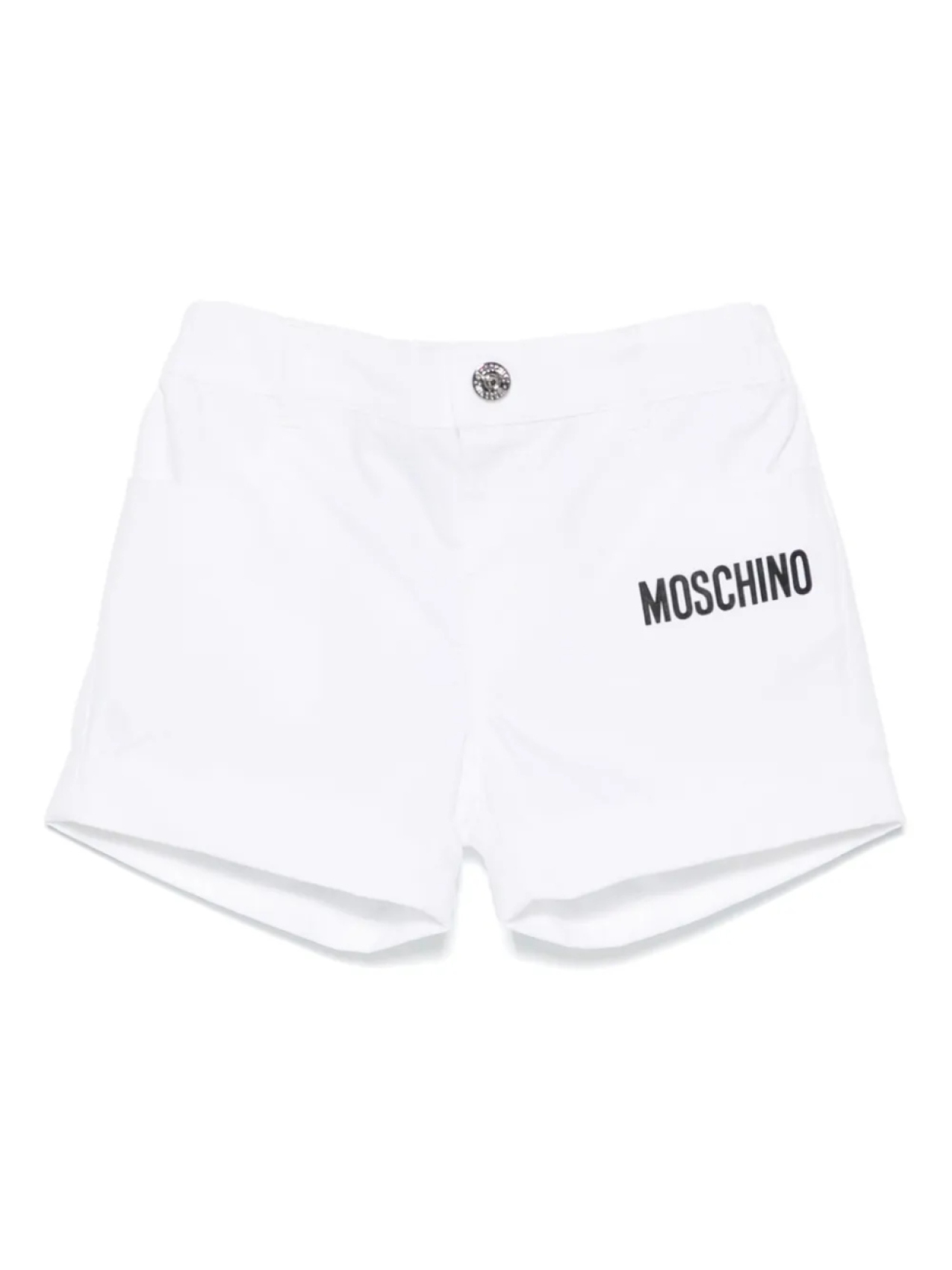

Шорты с логотипом Moschino Kids, белый