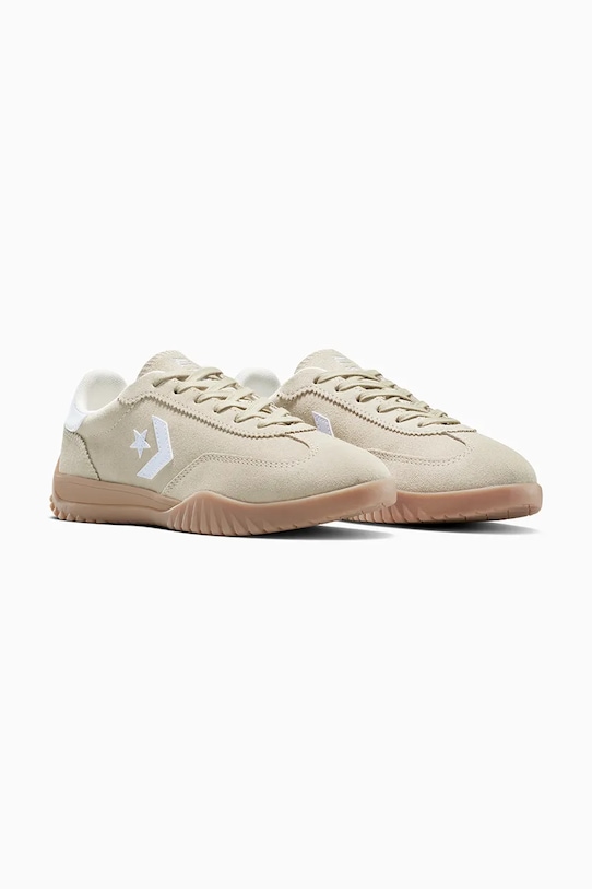 Замшевые кроссовки Run Star Trainer Converse, зеленый — фото 2
