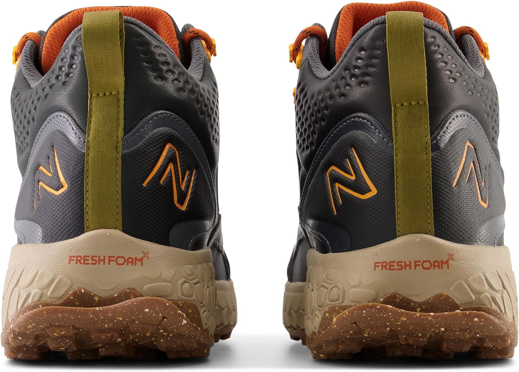 Кроссовки New Balance Fresh Foam X Hierro Mid GTX, цвет Black/Magnet — фото 4
