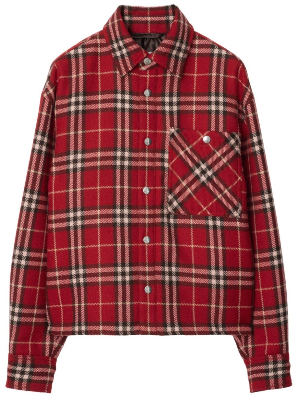 

Burberry рубашка в клетку, красный