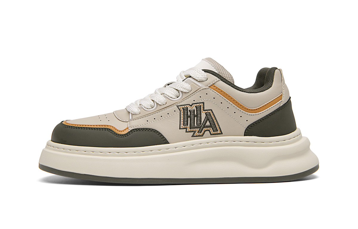 

Низкие мужские кроссовки HLA, Beige Green
