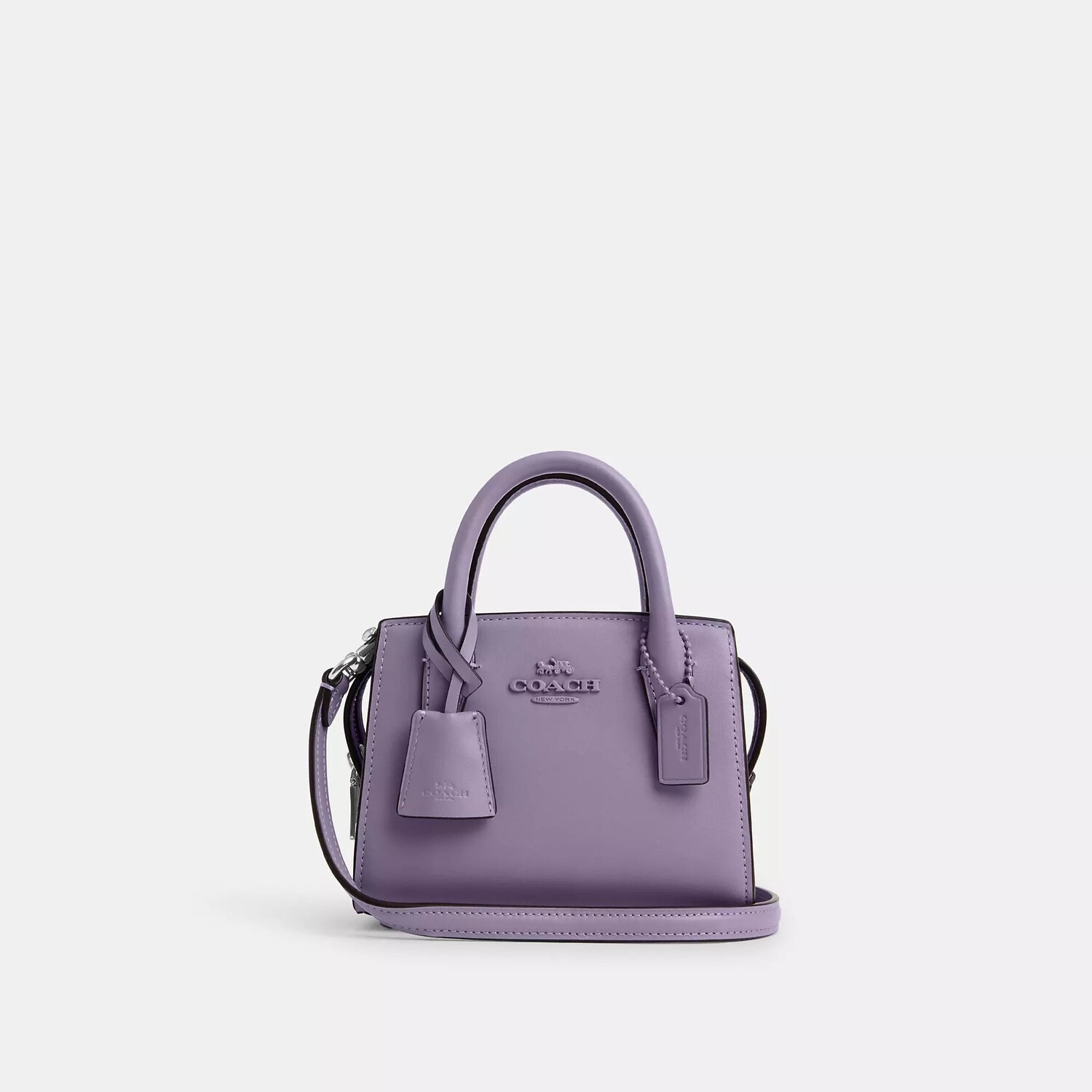 

Мини-рюкзак для автобусов Andrea Coach Outlet, цвет Silver/Light Violet