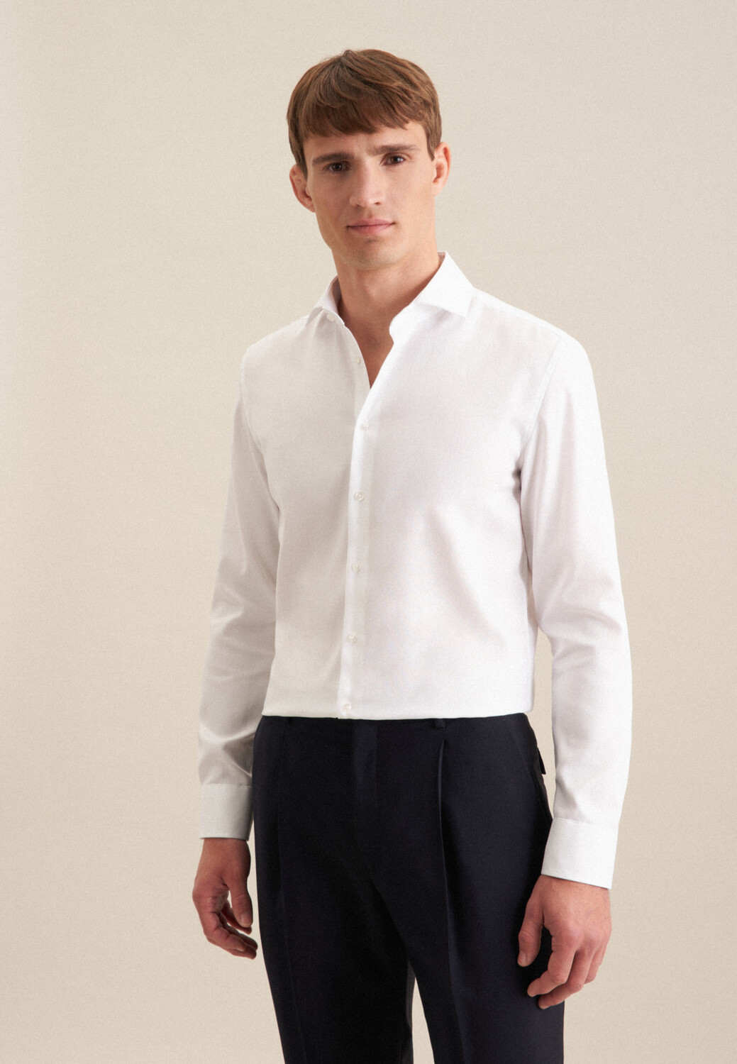 

Рубашка Seidensticker Oxford Slim, белый
