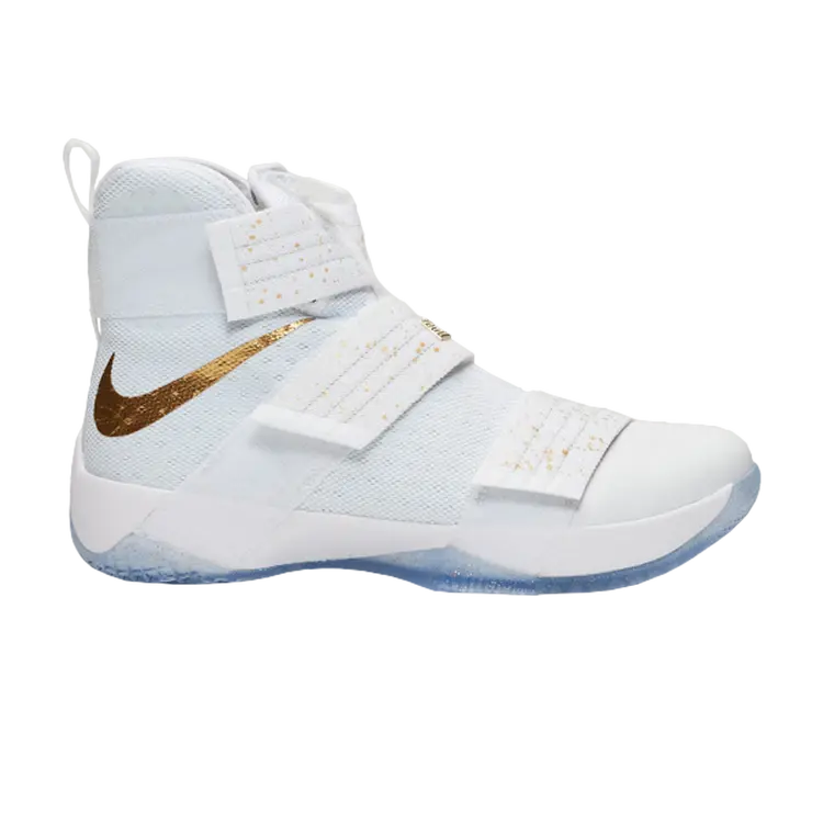 

Кроссовки Nike Zoom LeBron Soldier 10 'Gold Swoosh', белый, Белый;серый, Кроссовки Nike Zoom LeBron Soldier 10 'Gold Swoosh', белый