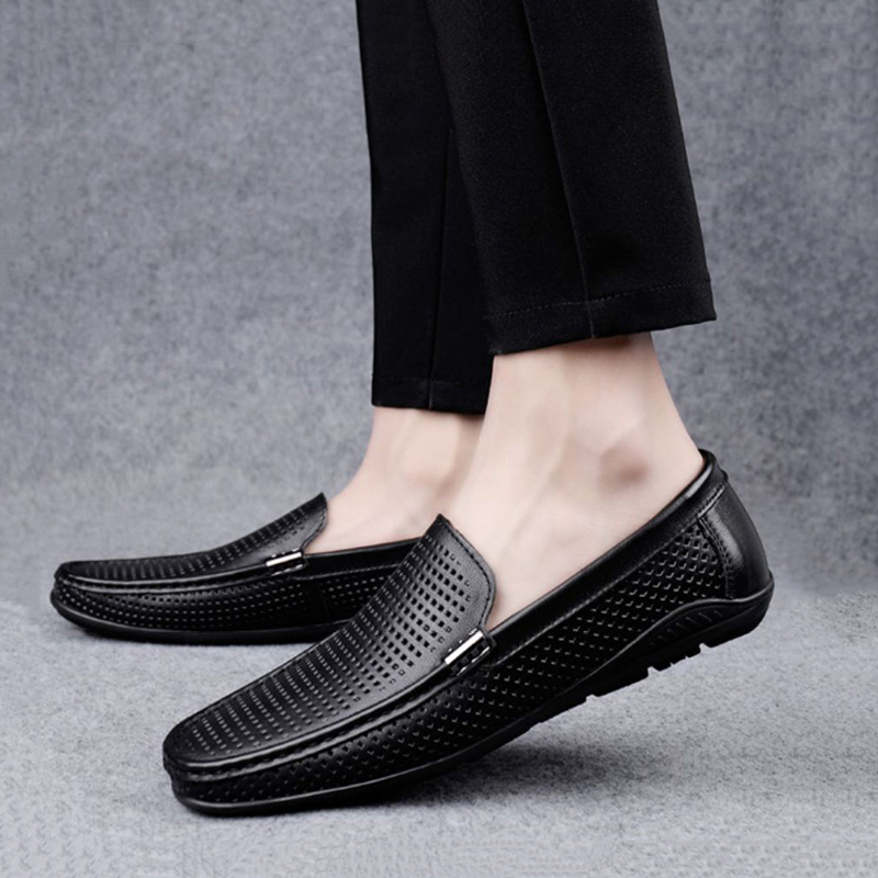 Devanro Мужские повседневные кроссовки Low Top желтые, цвет Yellow — фото 3