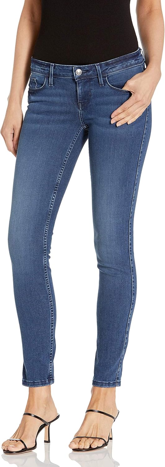 

Женские джинсы GUESS Power Skinny с низкой талией и эластичным кроем, Cuesta