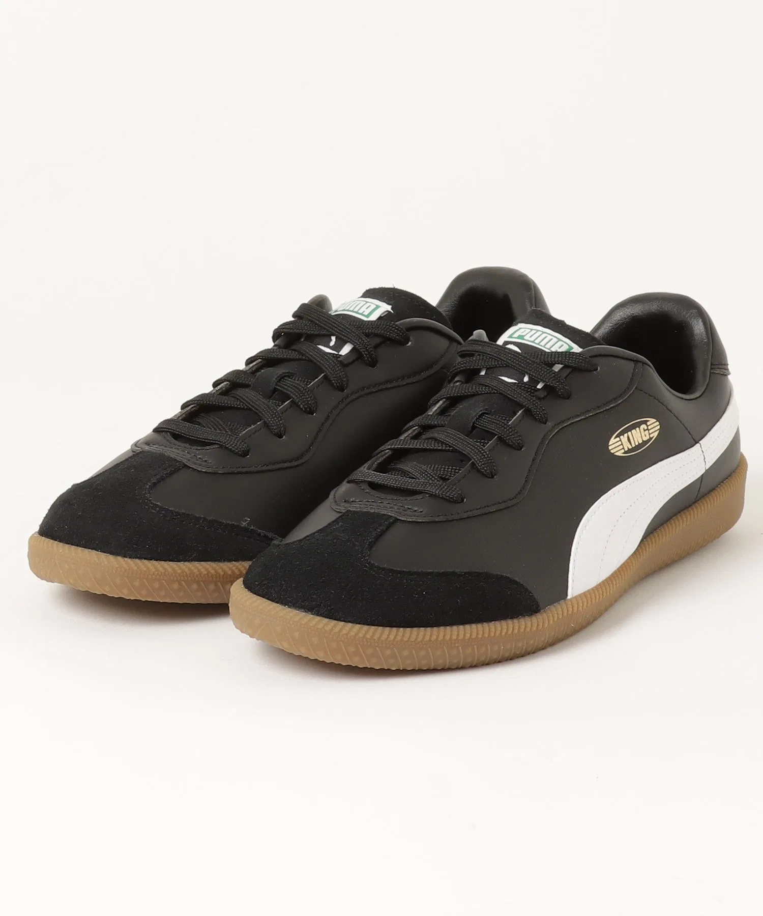 Мужские кроссовки PUMA KING 21 IT чёрно-белые