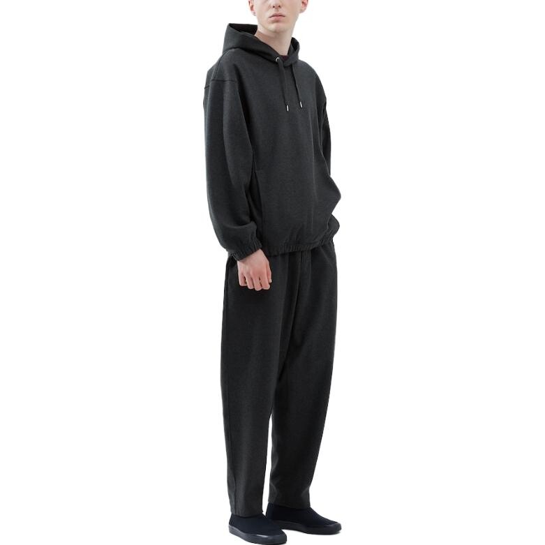 FW23 U Series повседневные брюки мужские темно-серые Uniqlo, темно-серый — фото 4