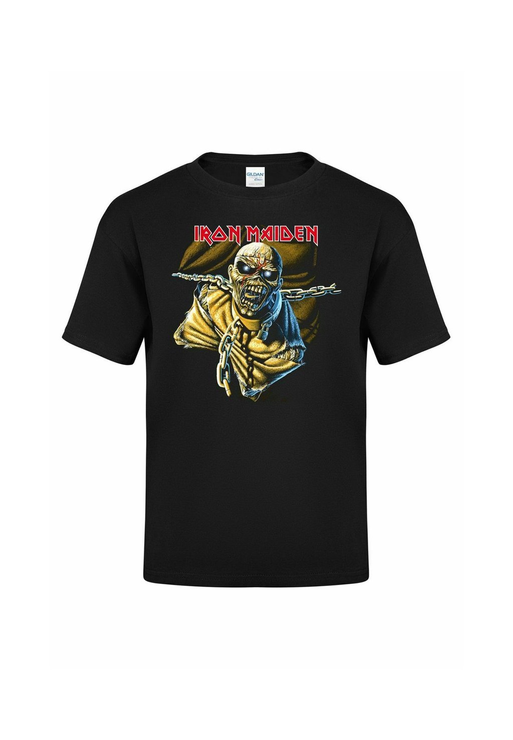 

Футболка с принтом IRON MAIDEN PIECE OF MIND TRACKS rockshirts, черный
