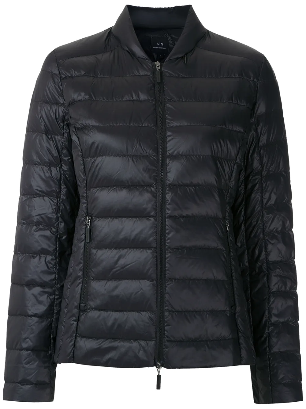 

Стеганый пуховик Armani Exchange, черный