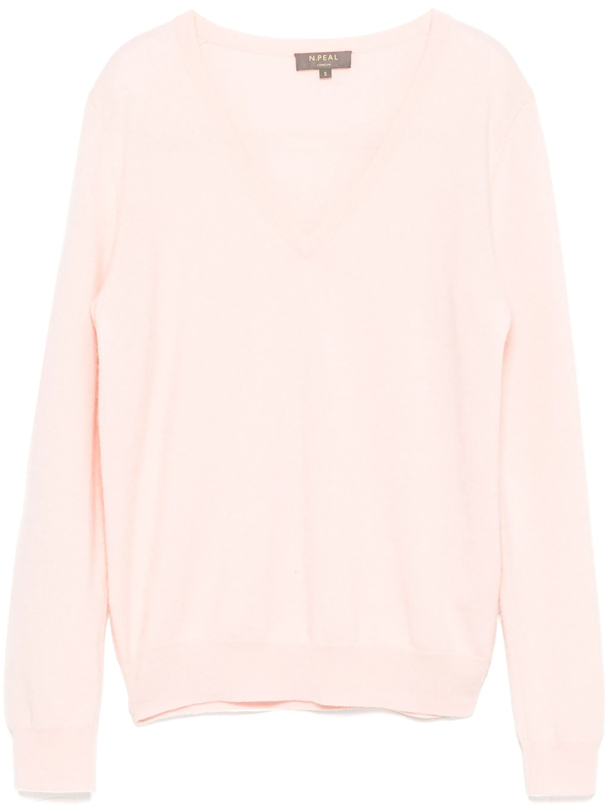 

Джемпер Phoebe с V-образным вырезом N.Peal, розовый