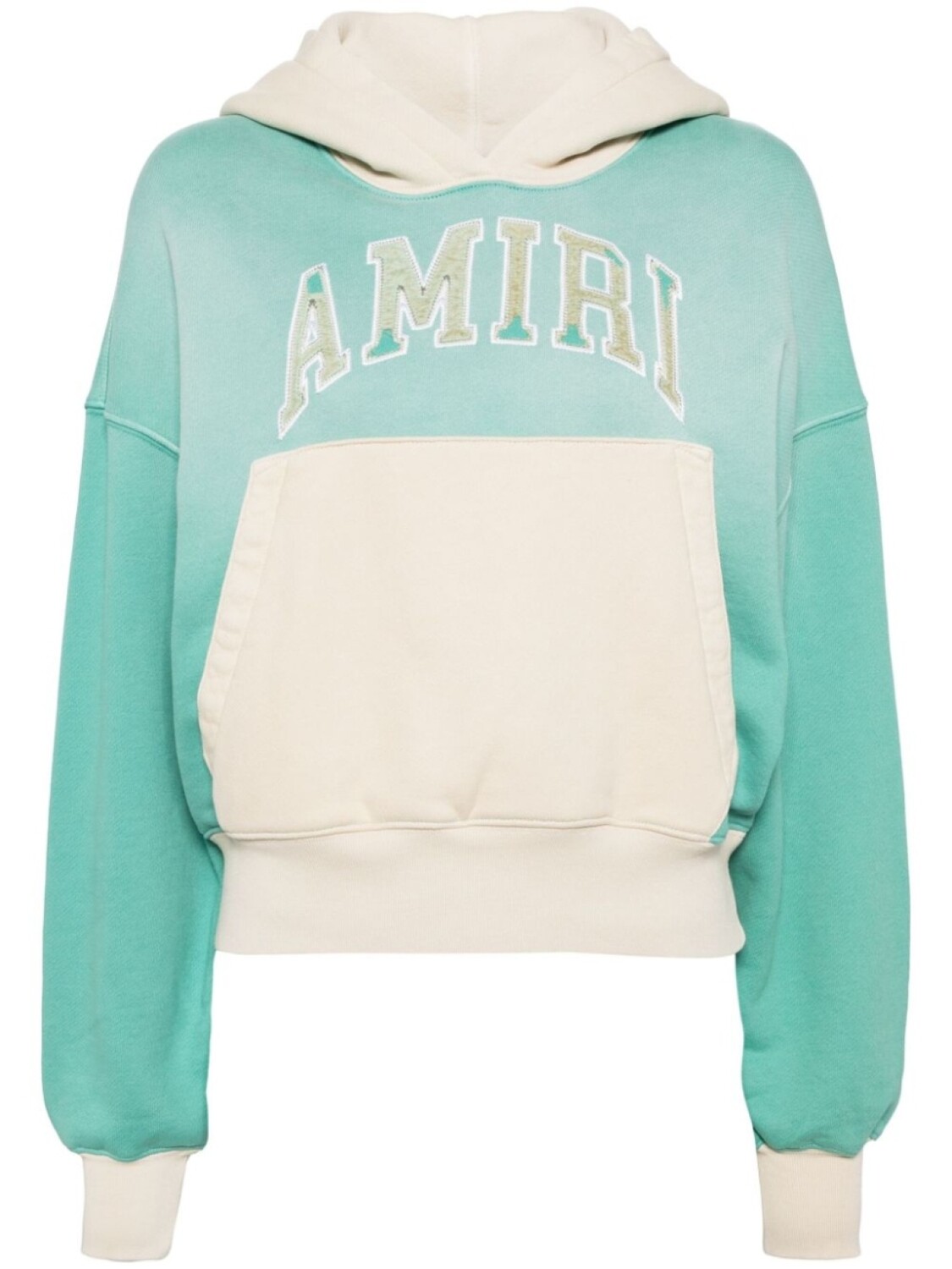 

AMIRI худи с вышитым логотипом, синий