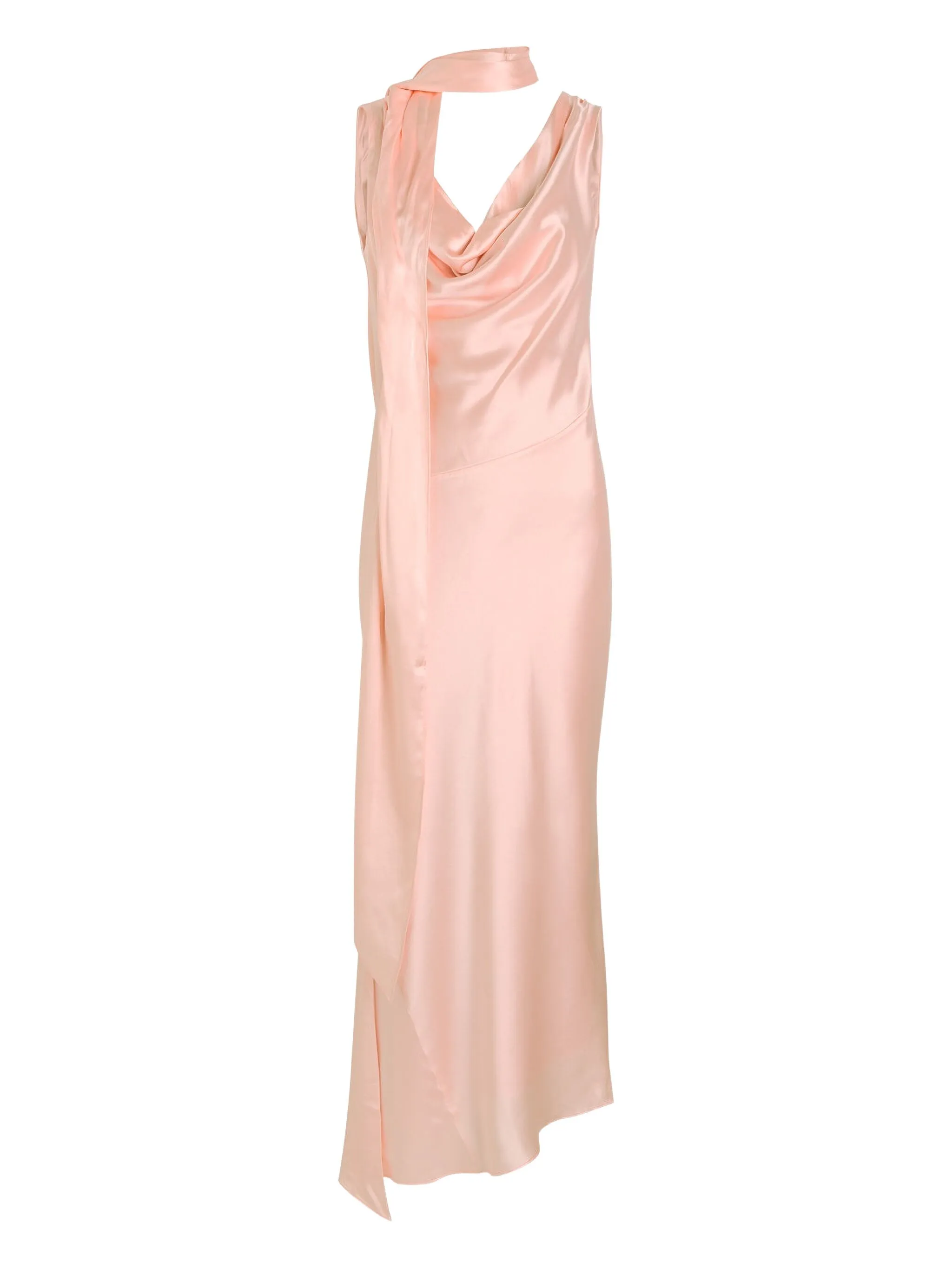 

Платье миди Thebe De La Vali, розовый