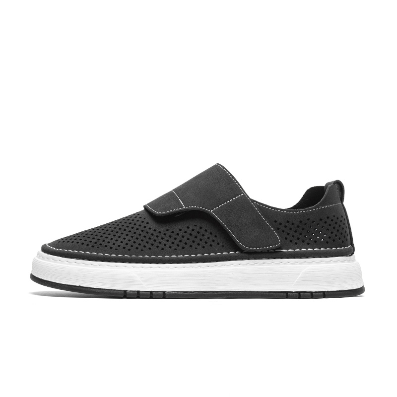 

Дышащие и легкие низкие повседневные туфли, мужские, черные CALIFBULL, Black[Size 40 In This Model = Athletic Shoes 41]