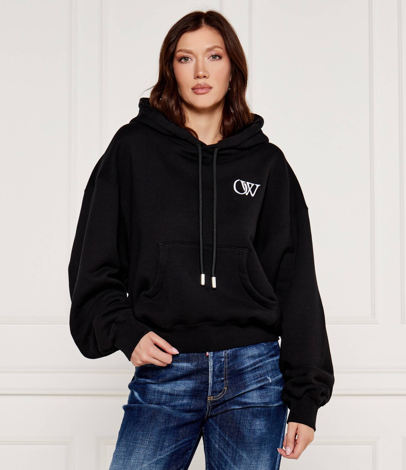 

Толстовка OFF-WHITE Loose fit, черный