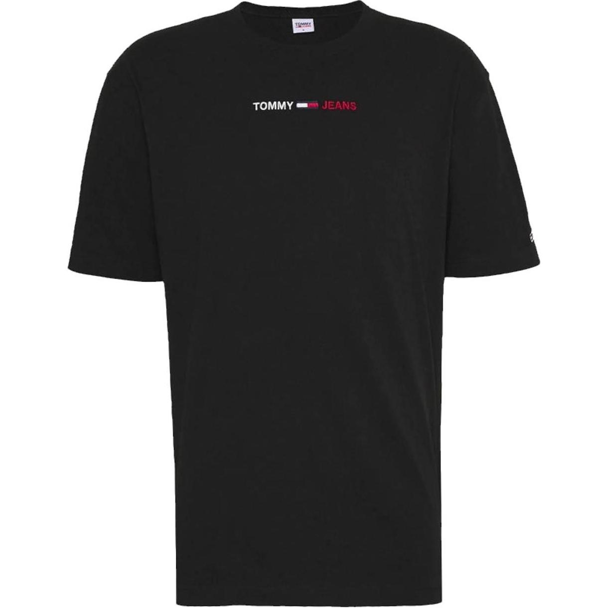 

Tommy Hilfiger Футболка мужская черная, Черный, Tommy Hilfiger Футболка мужская черная