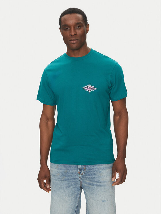 

Футболка обычного кроя EQYZT08046 Quiksilver, зеленый