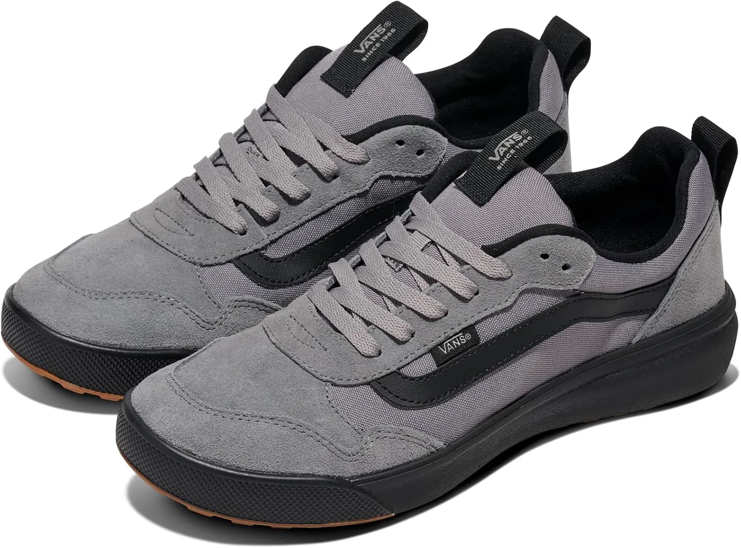 Мужские кроссовки Vans Range EXP, серый/черный — фото 3
