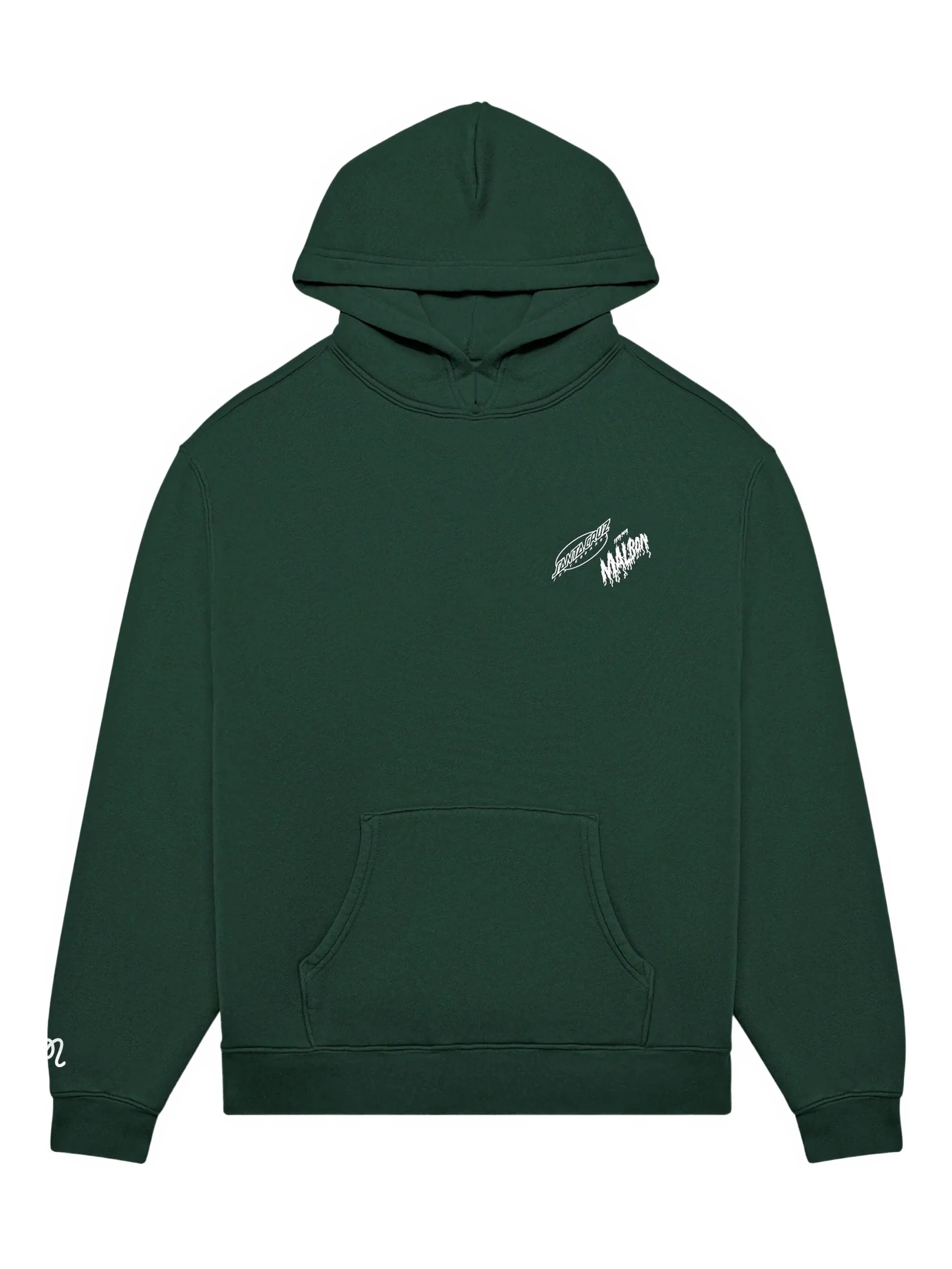 

Худи с принтом Malbon Golf, зеленый