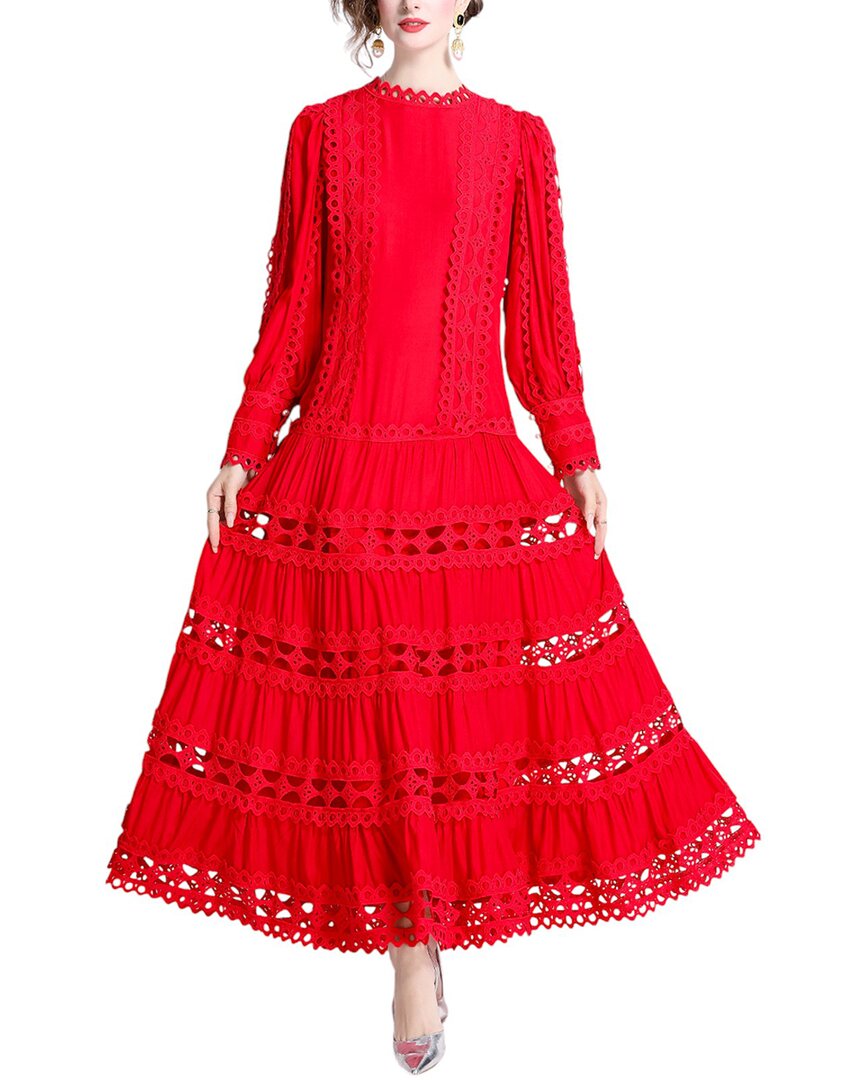 

Платье макси ELAINE, красный