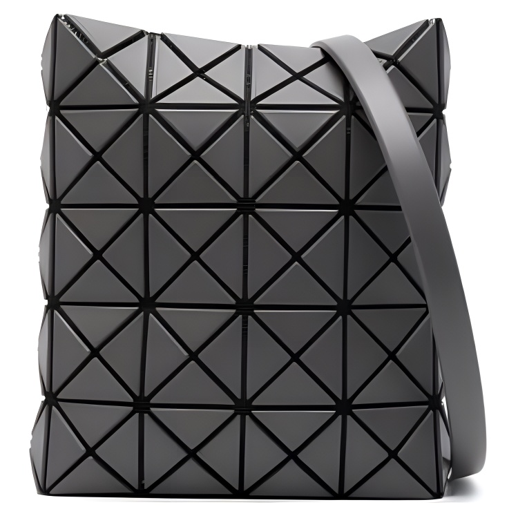 

ISSEY MIYAKE Полиэстеровый плечевой рюкзак мужской темно-серый