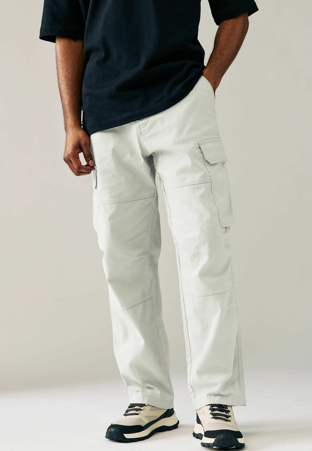 

Брюки карго RELAXED FIT -STRETCH Next, бежевый