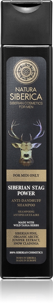 

Шампунь против перхоти только для мужчин Natura Siberica, 250 мл