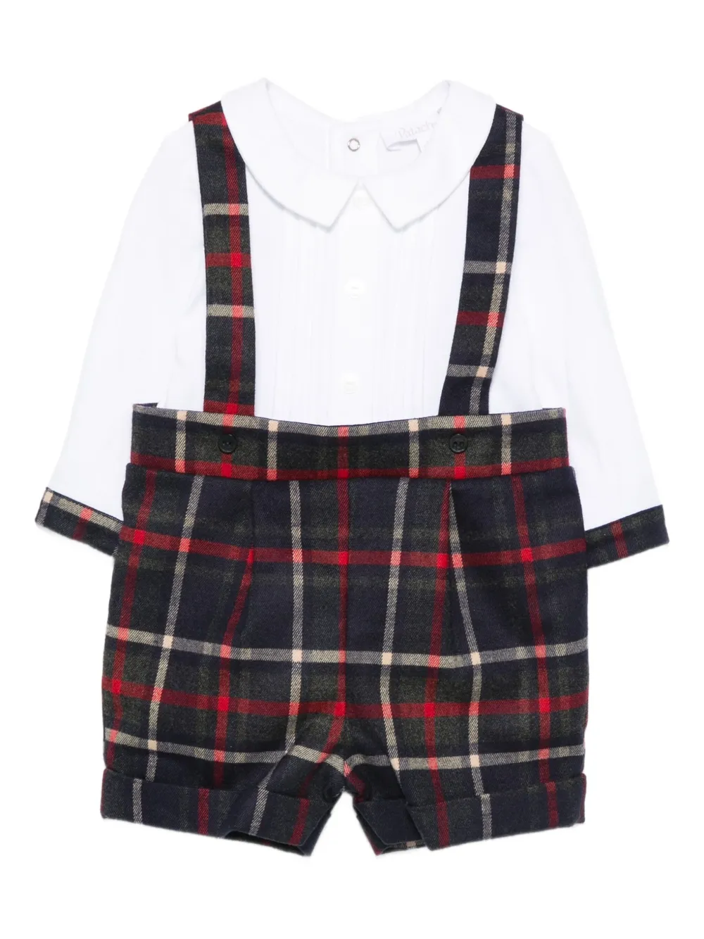 

Комбинезон в клетку тартан Patachou, синий