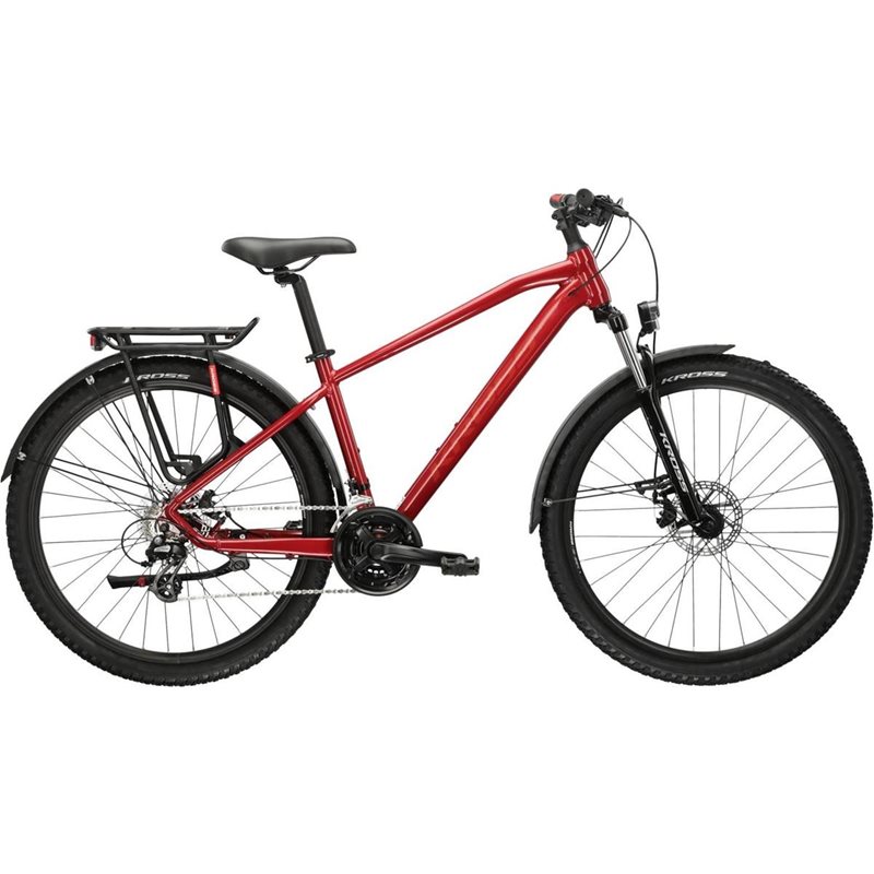

Горный велосипед Kross Hexagon 2.0 EQ, бордовый