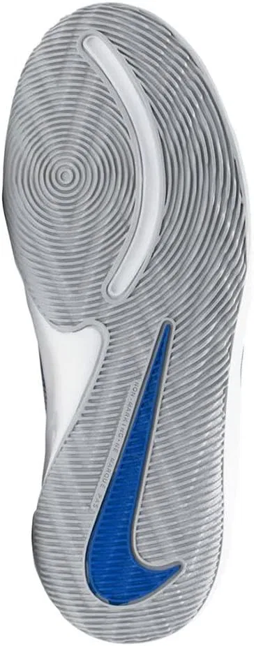 Детские баскетбольные кроссовки Nike Team Hustle Quick 2 (Gs) унисекс, Multicoloured Game Royal White Wolf Grey 400 — фото 3