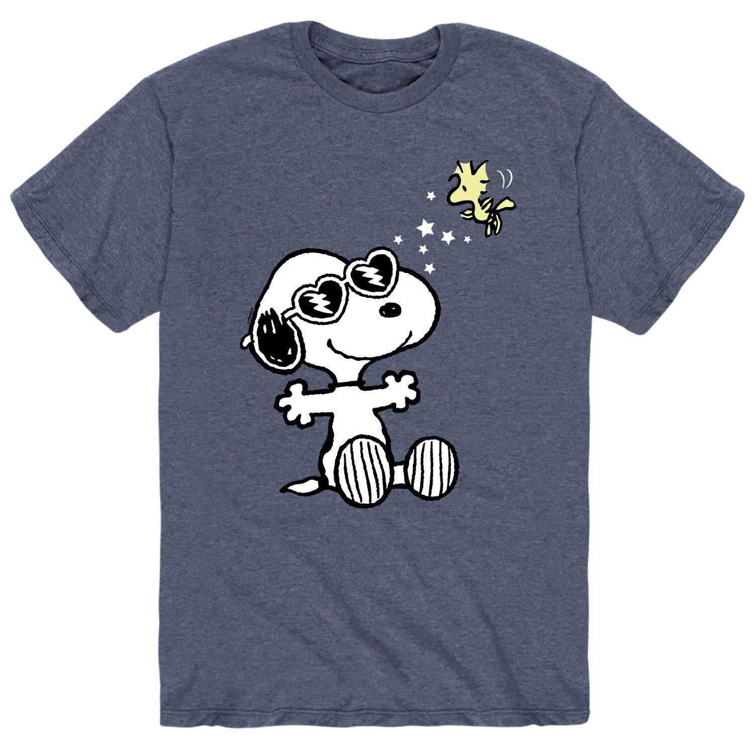 

Мужская футболка с очками Snoopy Peanuts Licensed Character