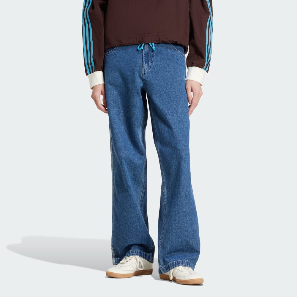 

Спортивный костюм Adidas Adicolor Denim Firebird Pants, цвет Medium Blue Denim
