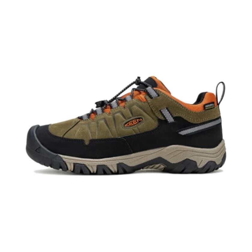 

Кроссовки KEEN Targhee 4 Kids Outdoor Shoes PS Low-top Dark Green, темно-зеленый