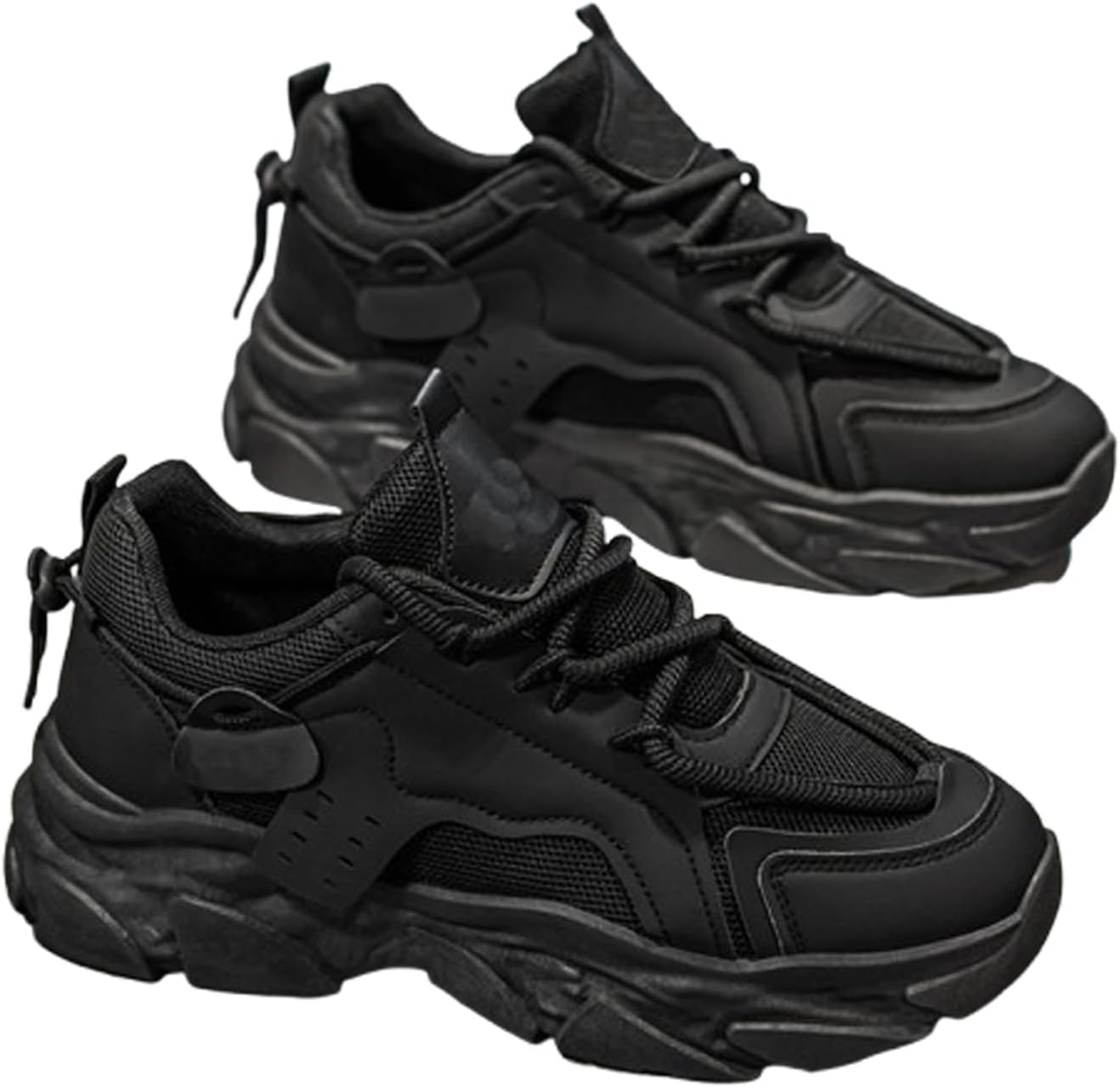 

Мужские кроссовки, беговые кроссовки для мужчин, прогулочные кроссовки для мужчин, удобная спортивная обувь на все сезоны Generic, черный